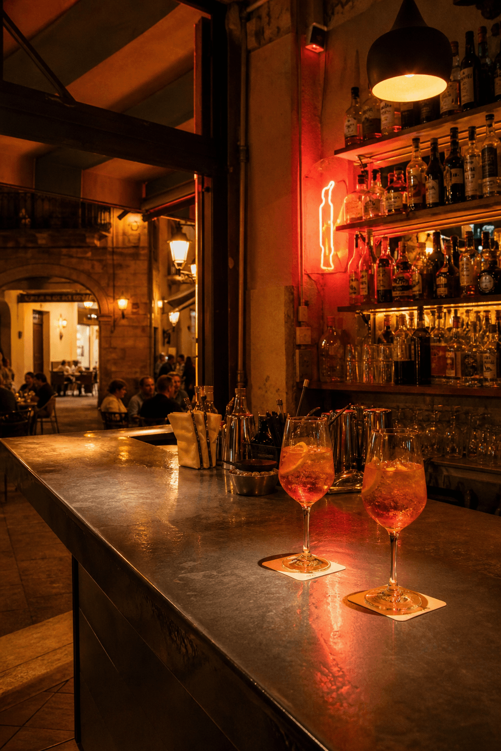 Aperitivo al bar